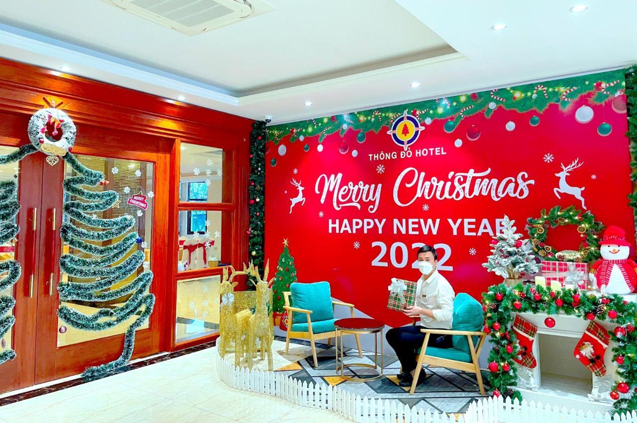 Thông Đỏ Hotel Vinh Exterior foto
